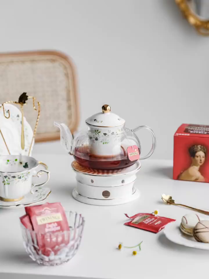 为了它,我第一次尝试了英式下午茶场景