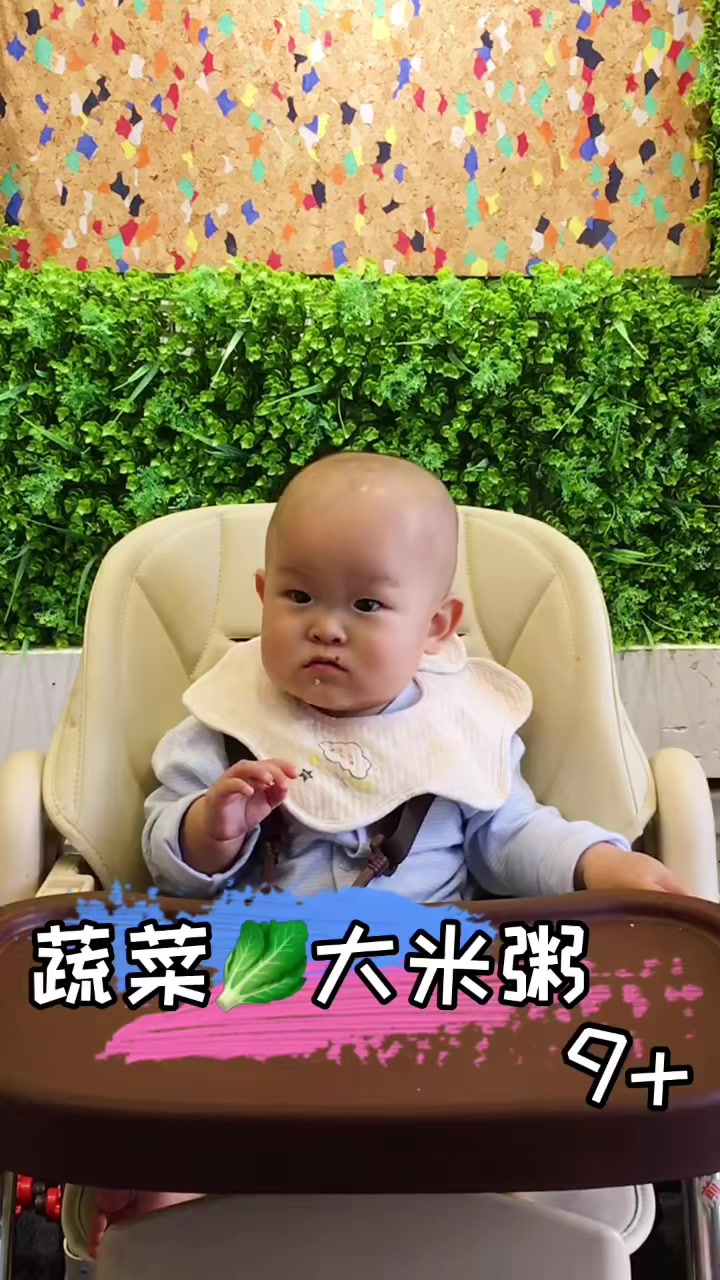9月宝宝,蔬菜大米粥