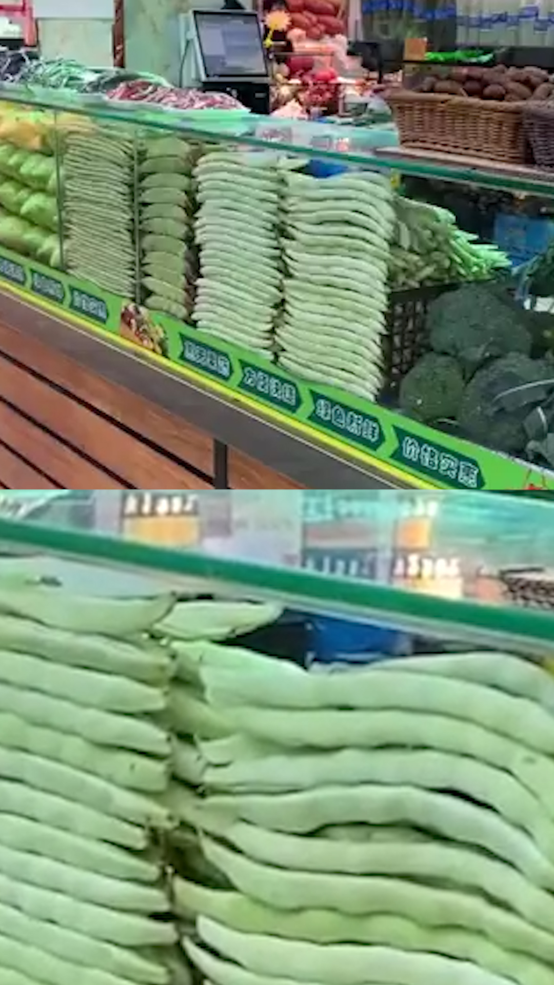 简直是强迫症的福音!超市蔬菜摆放太整齐引围观,网友在线求地址买菜