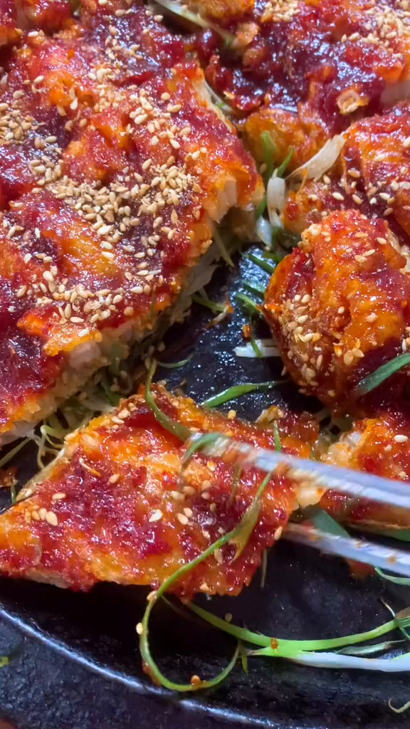 来吃个韩式烤明太鱼明太鱼烤鱼韩国美食吃货日常