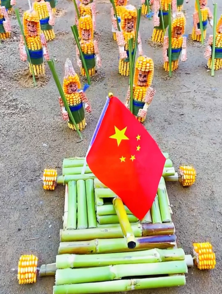 将士们即将出征，等你们凯旋归来，玉米阅兵队伍壮观配备霸气
