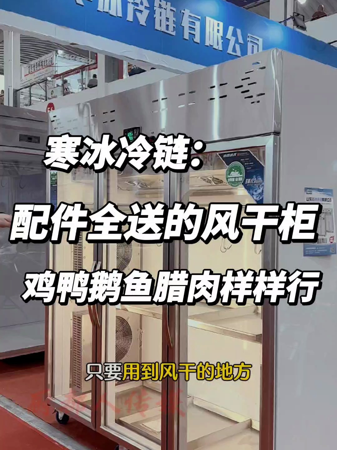 配件全送的风干柜,鸡鸭鱼肉腊肉风干样样行,四种模式可选