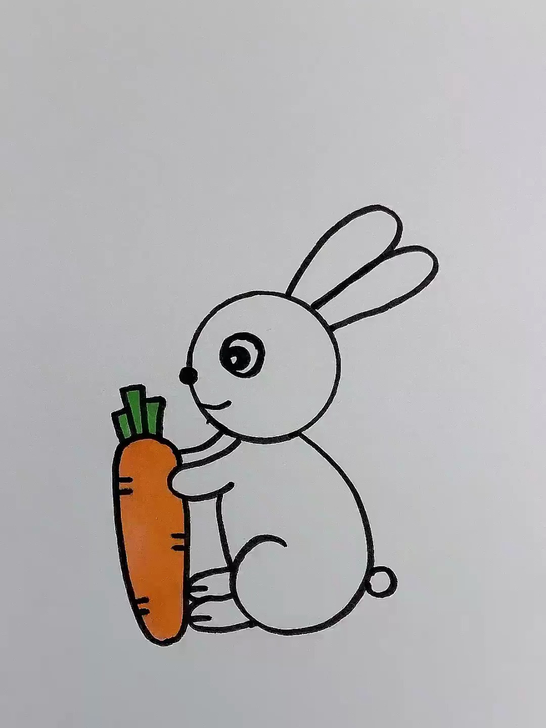 简单又好看的小兔子简笔画教程来啦!