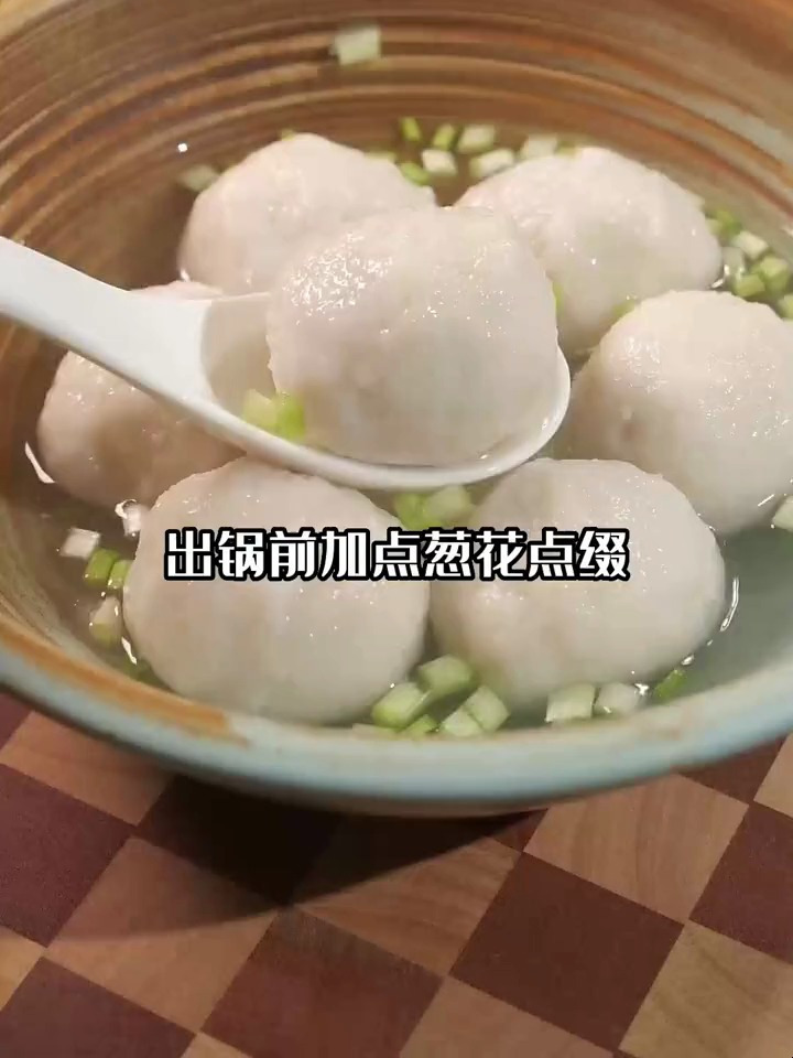 淄博烧烤吃腻的朋友,来试试这款手工鱼丸,营养又健康 鱼丸美食
