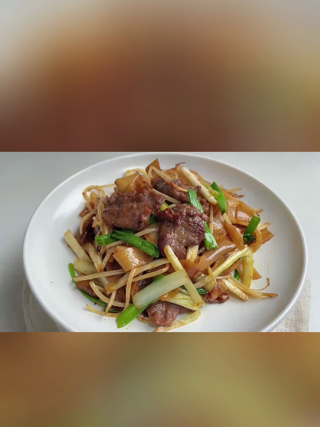 干炒牛河,教你家庭小灶如何做