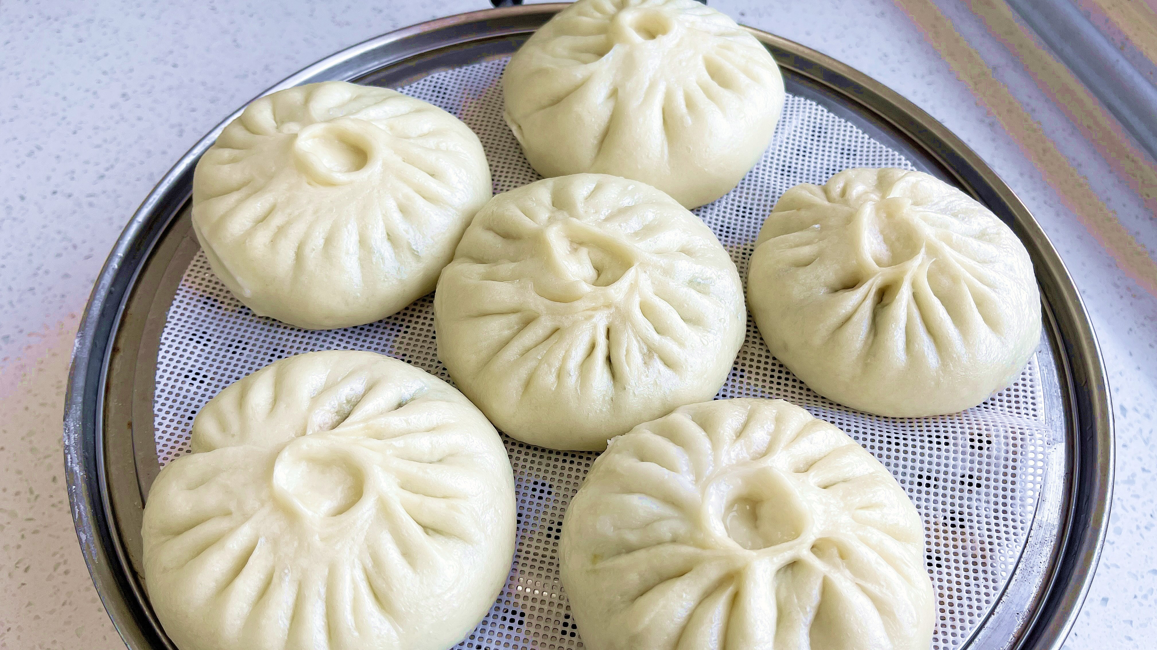 蒸包子提前发面就错了,教你2招,包子又白又松软,不塌陷不回缩