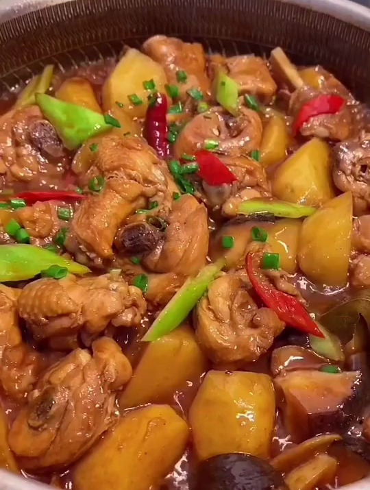 黄焖鸡米饭教程