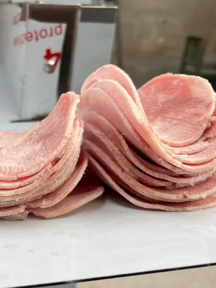 商用切肉机全自动肥牛羊肉卷冻肉自动羊肉切片机