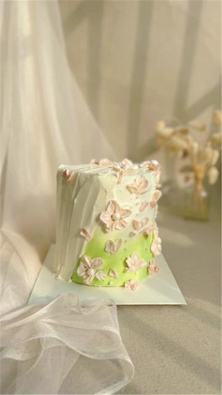 简单实用的韩式裱花蛋糕!