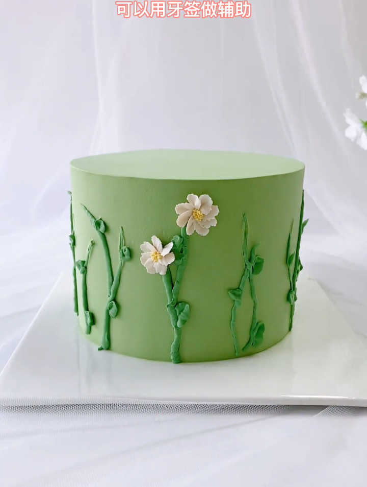 韩式裱花蛋糕,教学