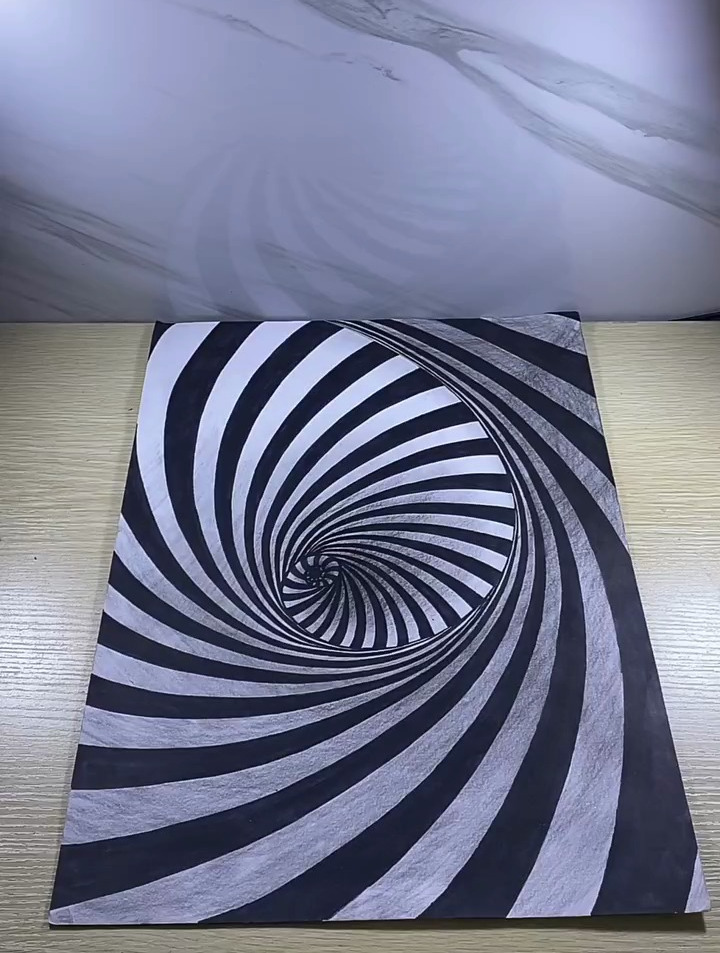黑白线描装饰画!