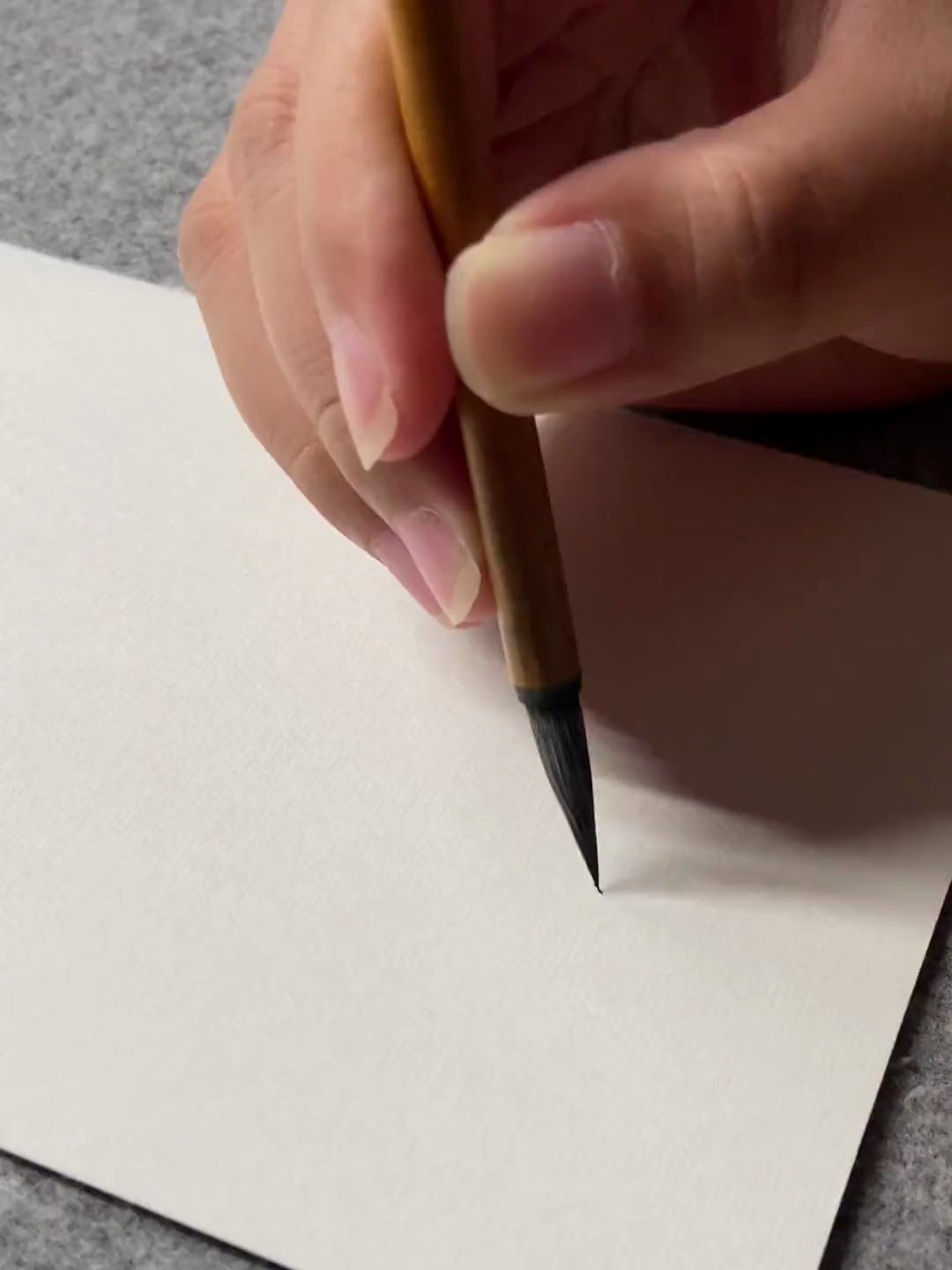 国画水仙花画法,一起感受笔尖在纸上游动