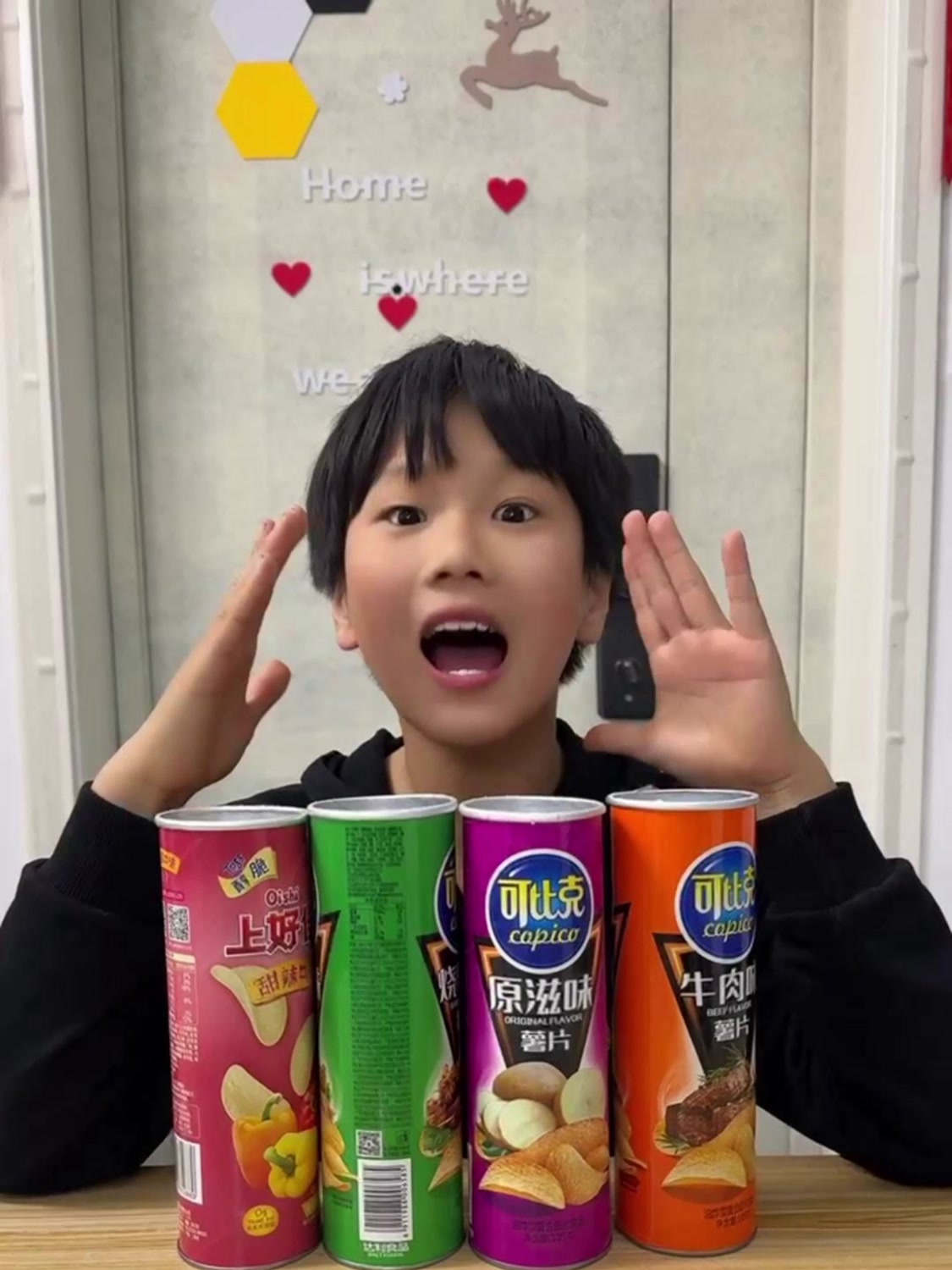 小朋友你们喜欢吃薯片吗?