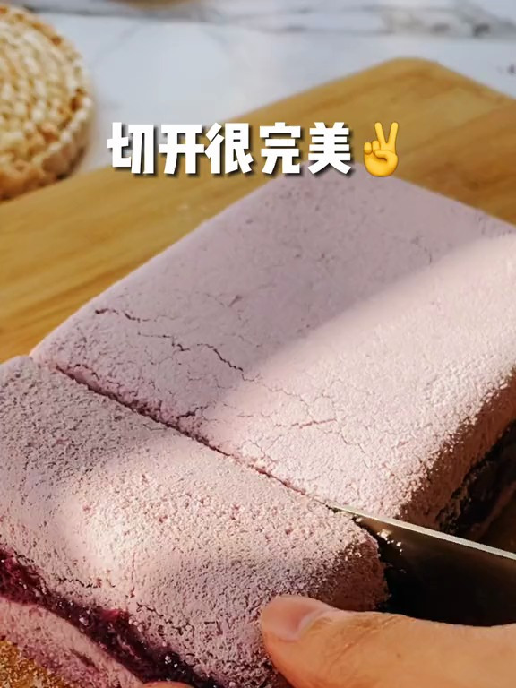 试做李子柒紫薯米糕去野餐,结果很意外!