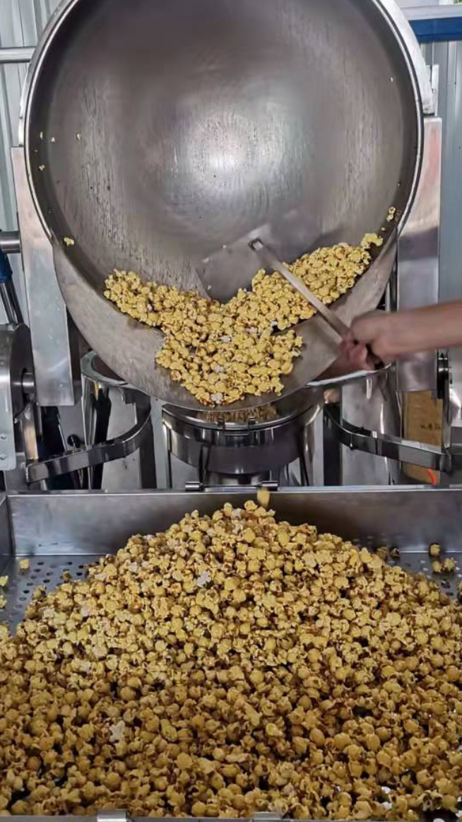 诸城盛威机械奶油味爆米花的苞米,简单又直观