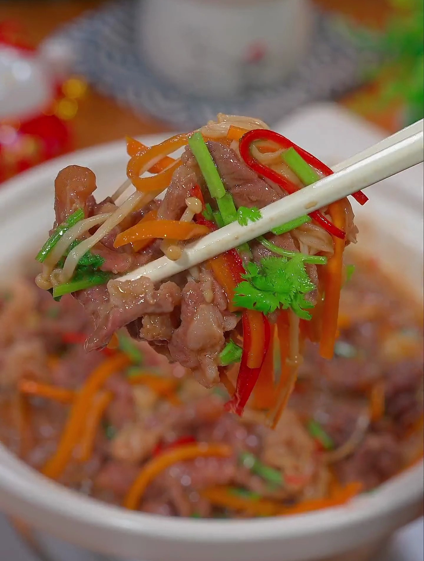 金针菇牛肉煲的家常做法