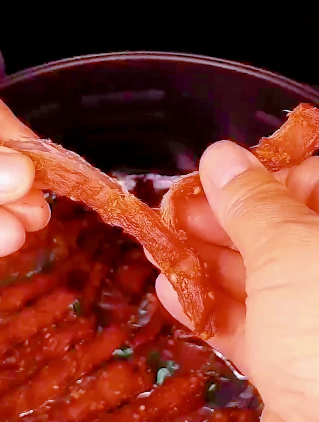 懒人版空气炸锅手撕牛肉干,不仅嘎嘎好吃,做法还如此的简单!