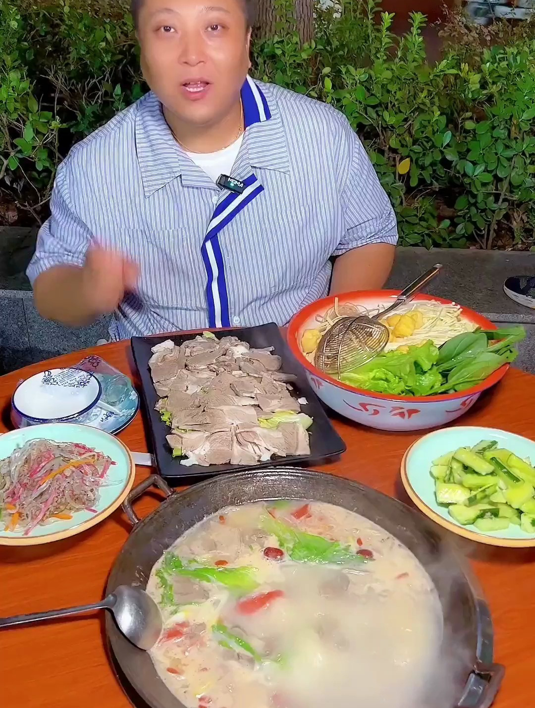 这个季节和小伙伴来浦口1914的卢大鲜羊肉馆吃烫皮羊肉锅啦