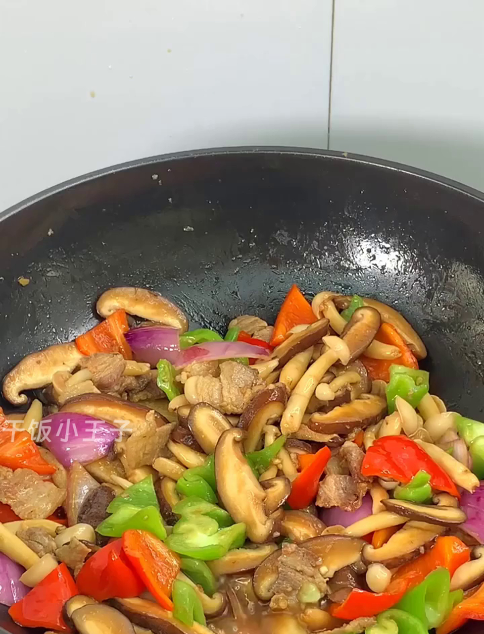 清炒白蘑菇,美味极了!