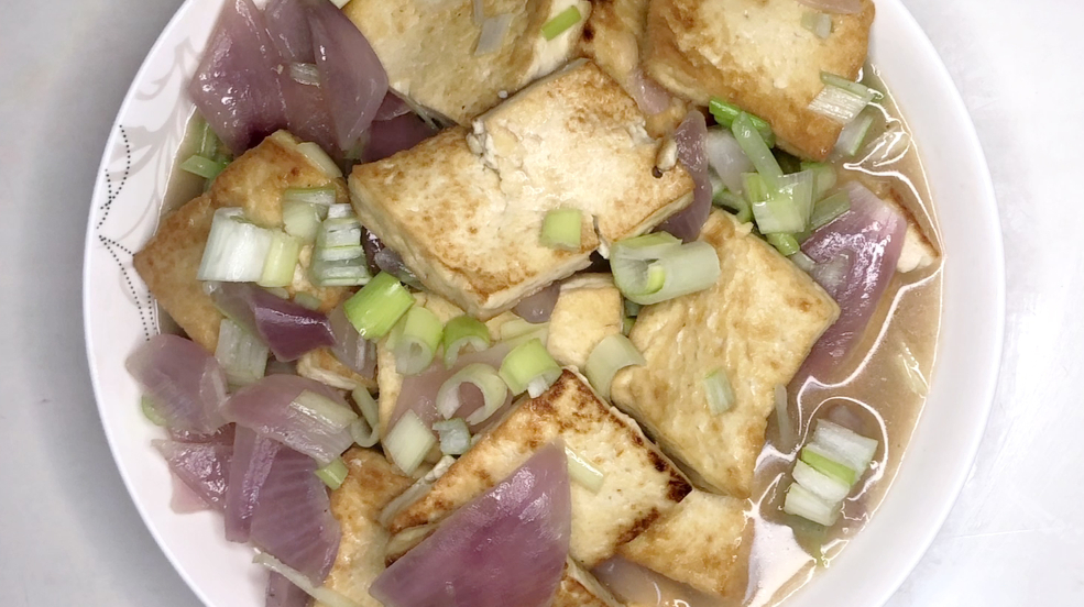 跟菜谱学降血脂第一餐——老汤豆腐