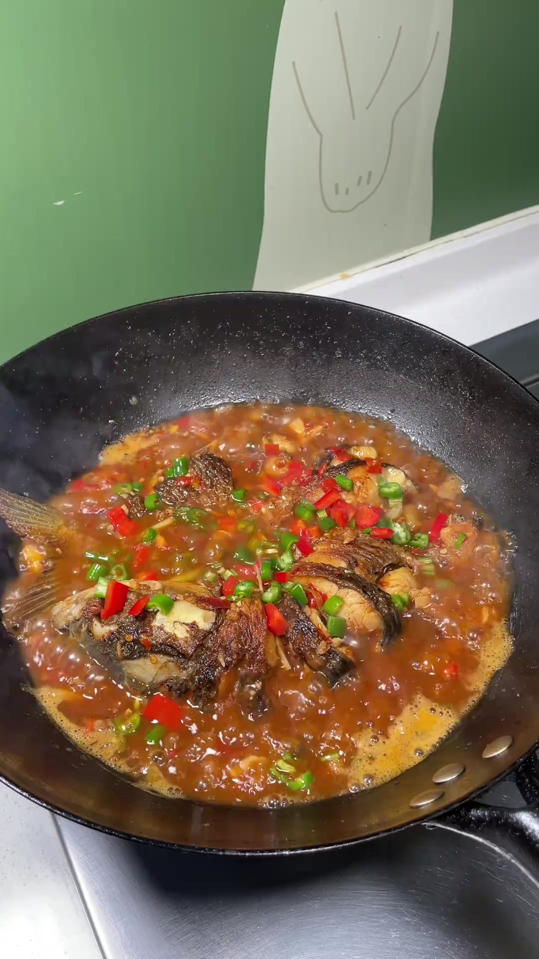 家常版酸辣鱼 简单 家常 最后那一口鱼冻子 你是否还记得