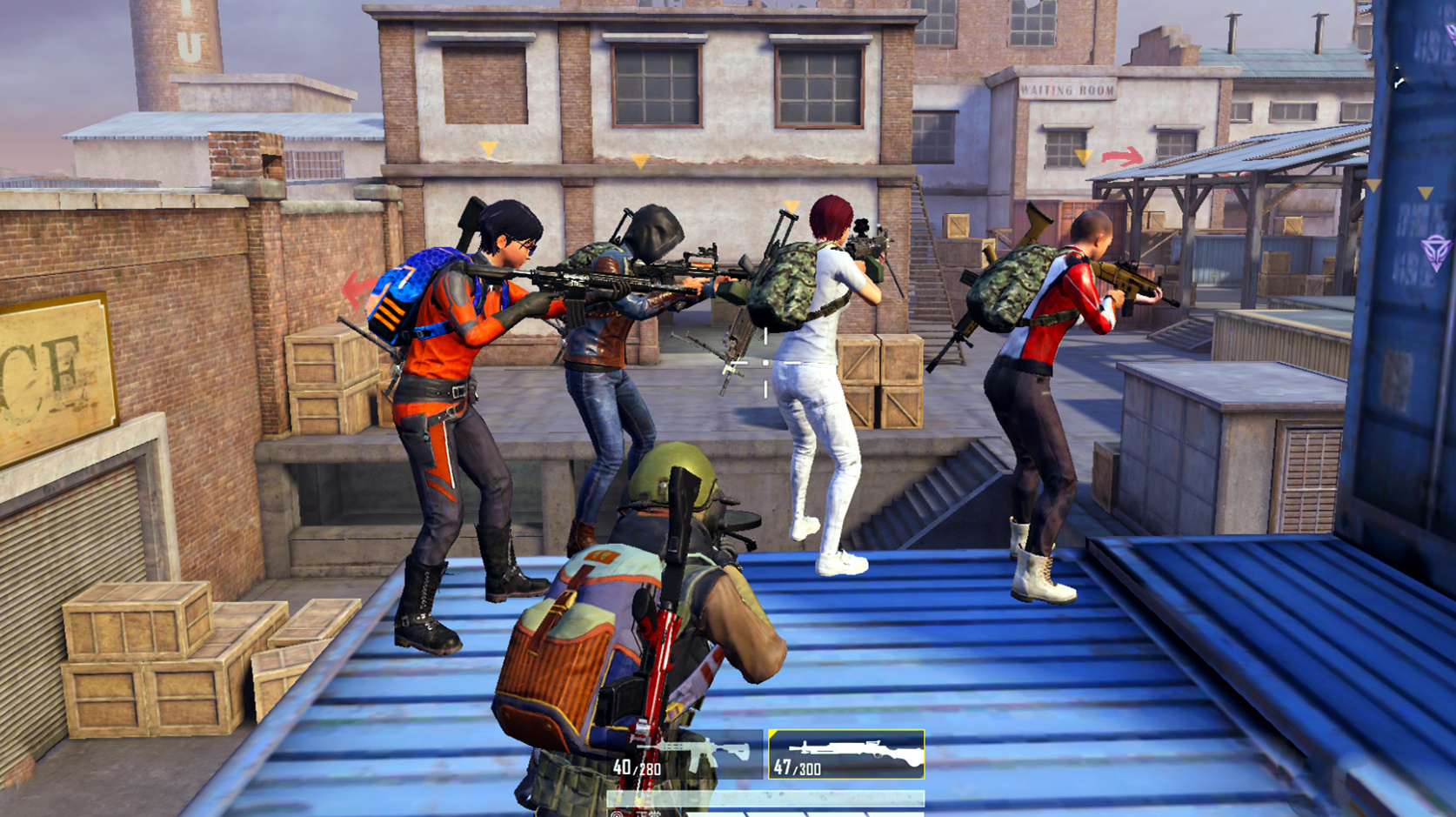 和平精英:突变团竞 队友个个装备大菠萝 侠客只有默默观战了