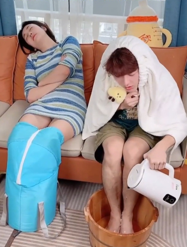 泡脚你泡对了吗?喜欢泡脚的赶紧看过来,连着膝盖一起汗蒸太爽了