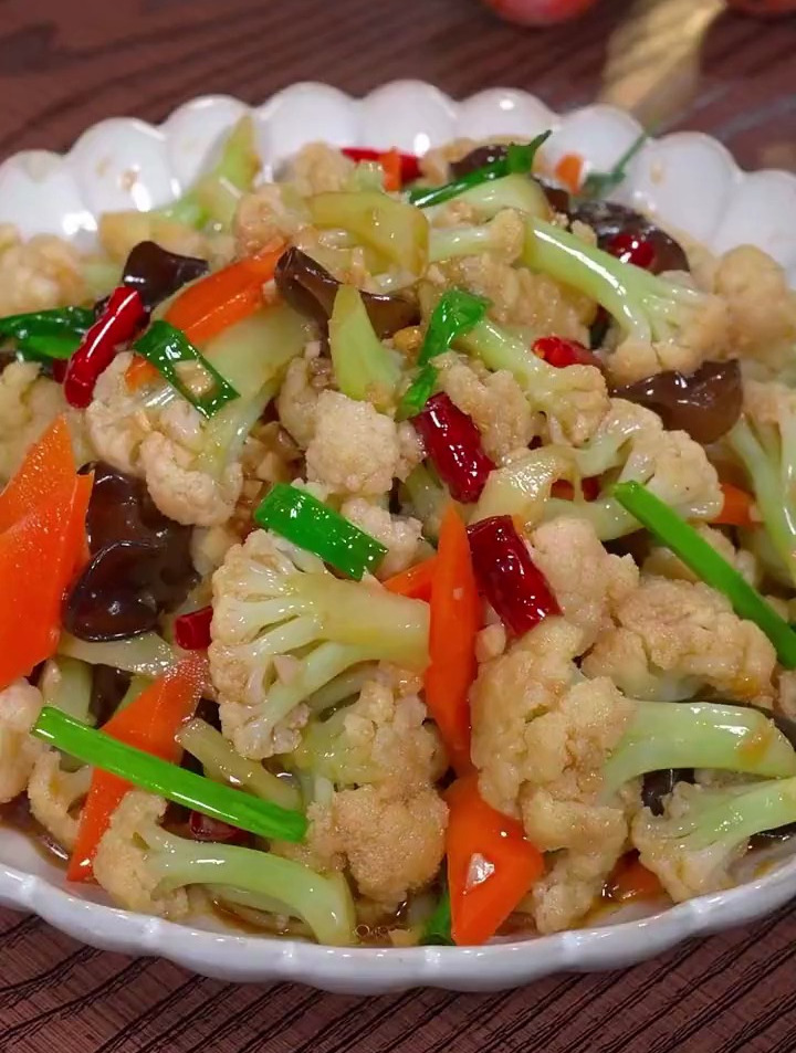 教你做好吃的凉拌菜花