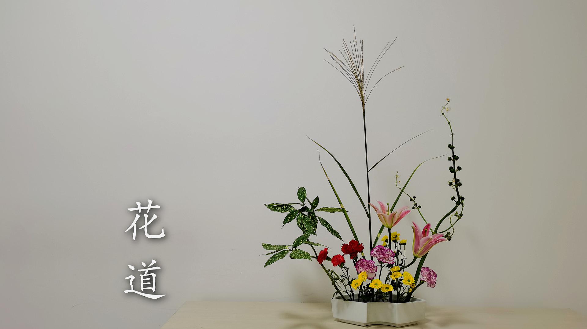 [图]插花美学——一丛花一株草生活就是这样!