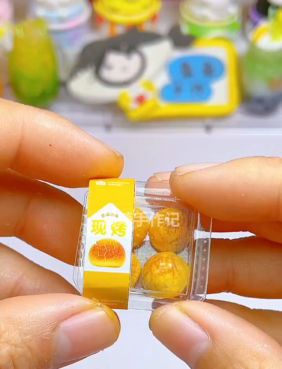 超萌的袖珍粘土面包盒,做起来竟然这么容易?!