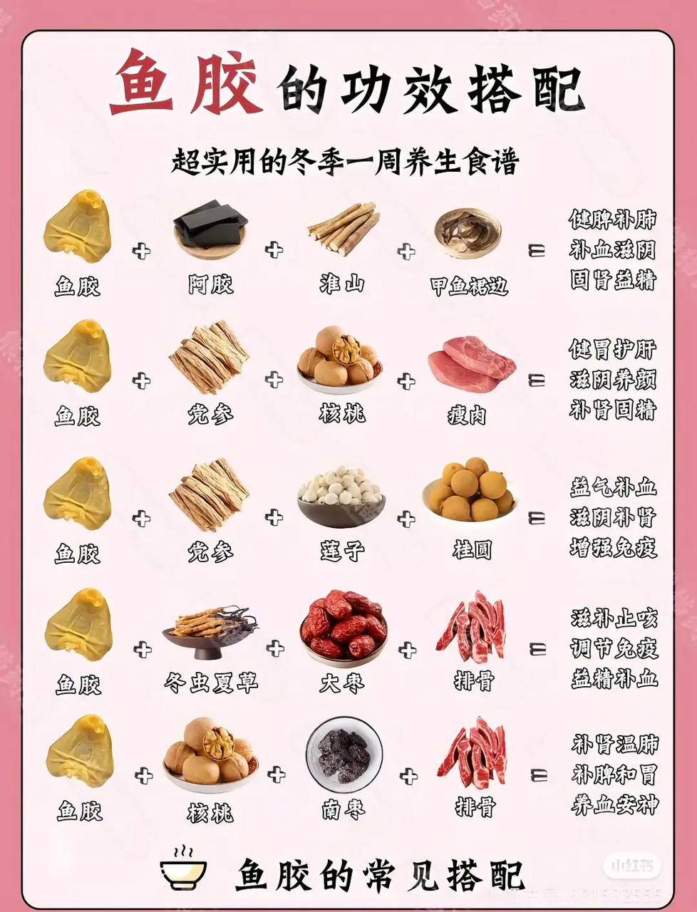 补血养颜的鱼胶怎么吃?一周花样鱼胶菜谱来啦!