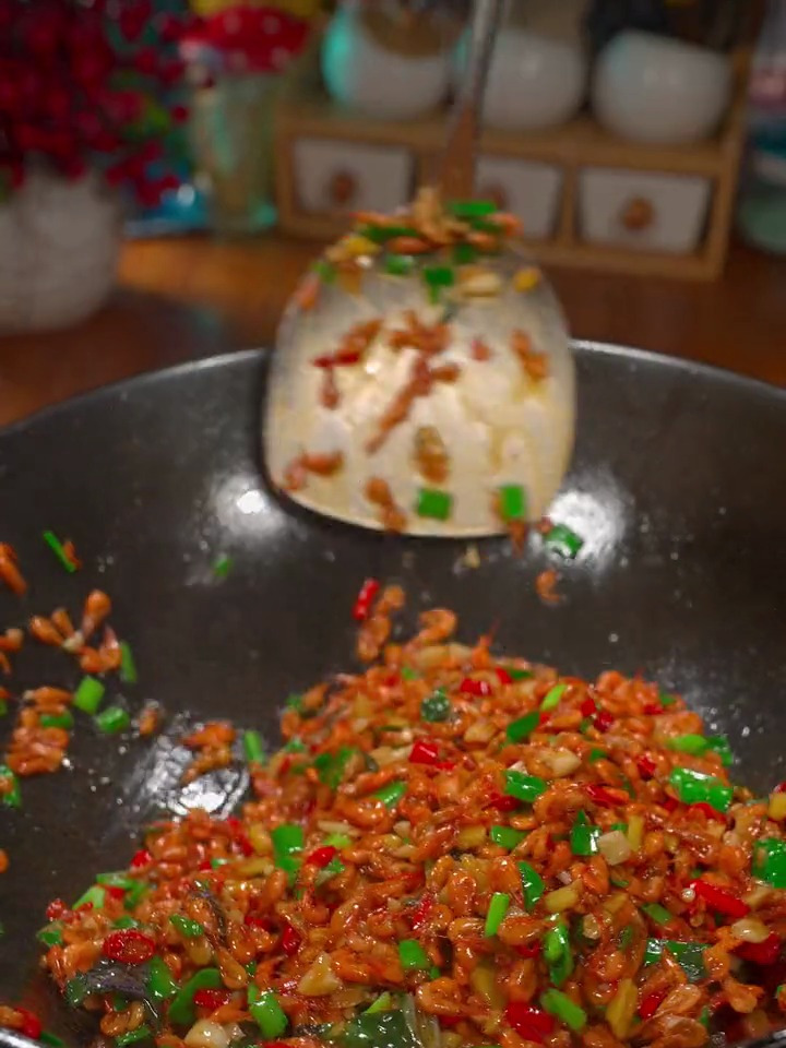 香辣过瘾的炒虾米