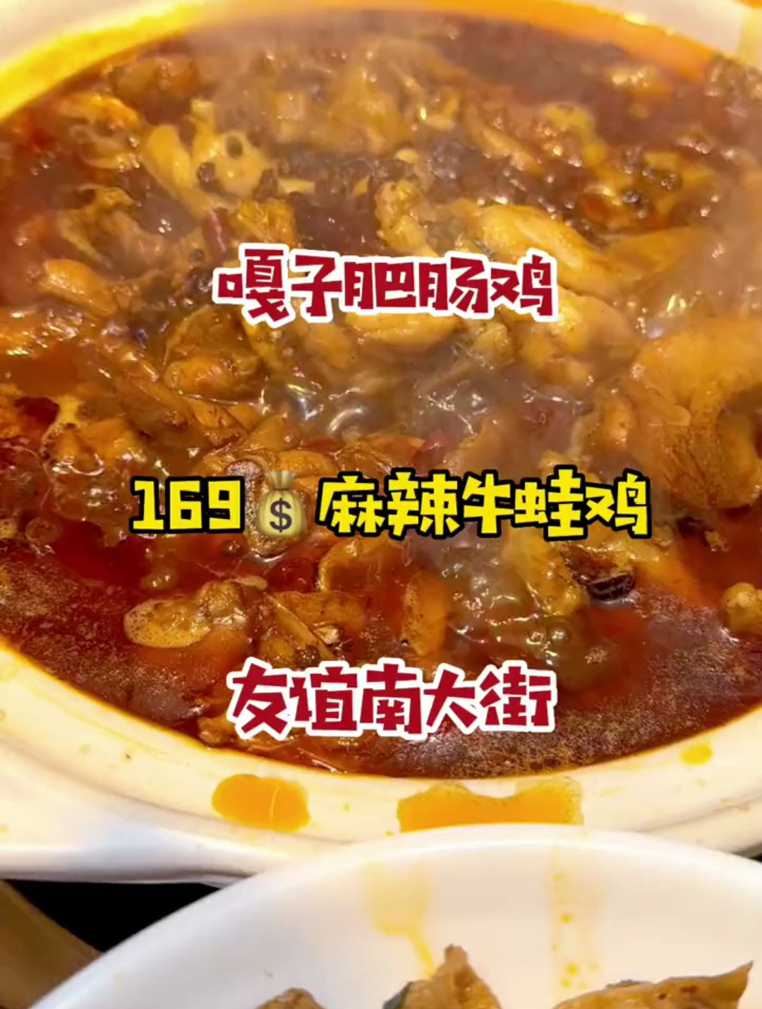 友谊南大街嘎子肥肠鸡,超好吃~