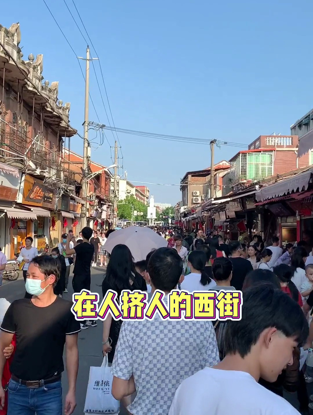 在人挤人的西街,六寸的动物奶油蛋糕只要58.8
