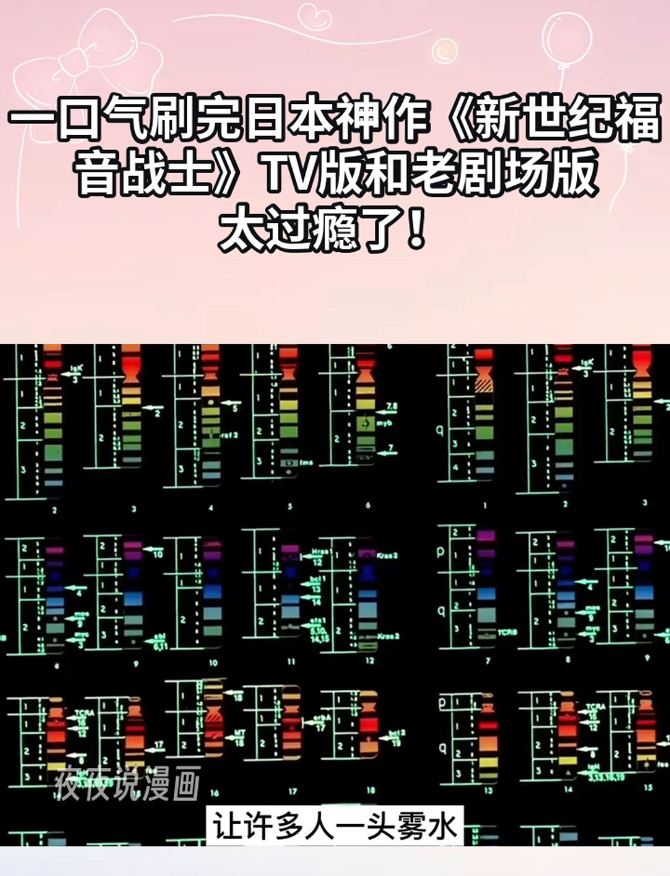 一口气刷完日本神作《新世纪福音战士》TV版和老剧场版,太过瘾了!