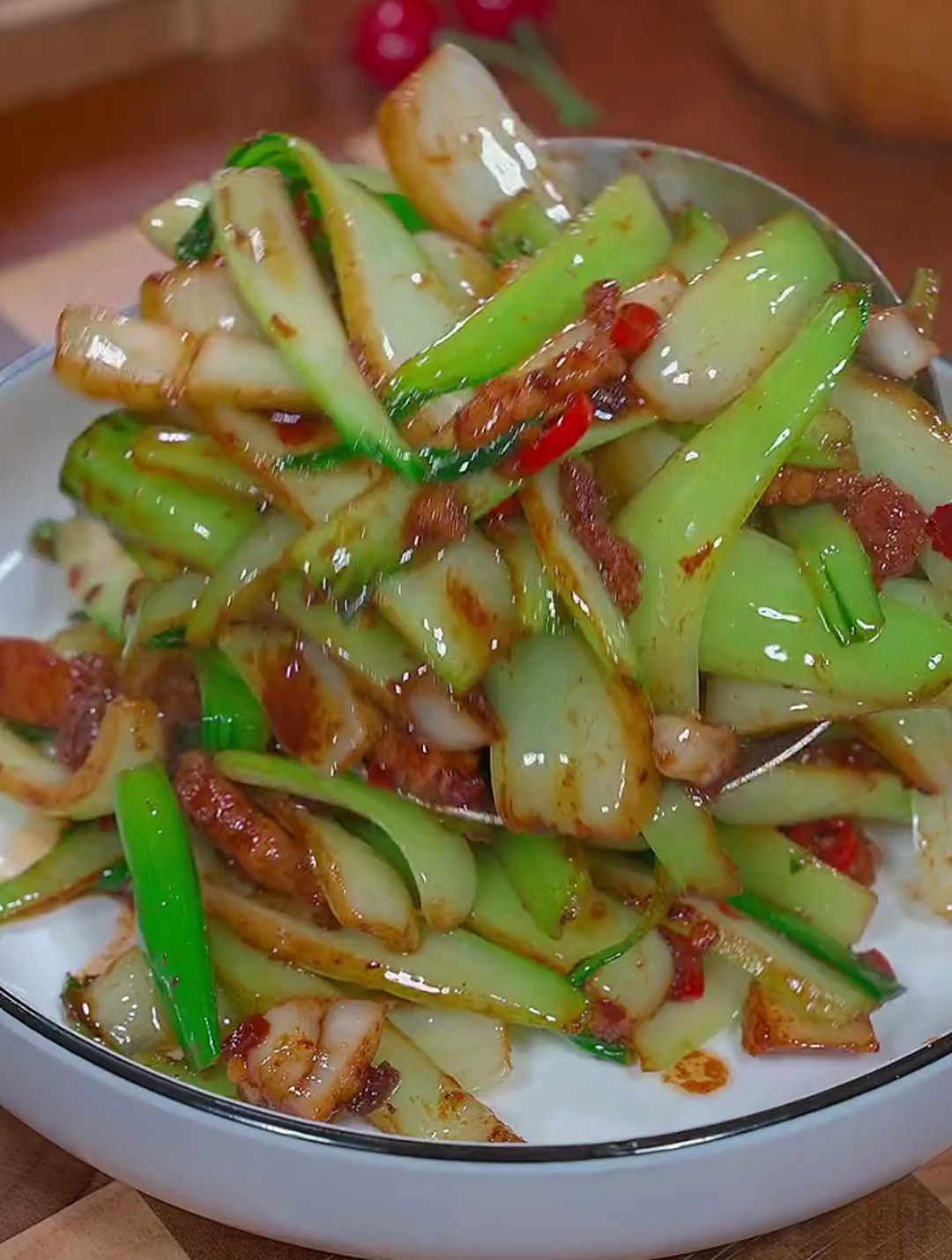 你知道青菜怎么做好吃吗,一招教会你这样做的青菜嘎嘎好吃