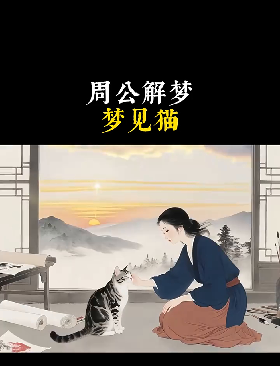 梦见猫是啥意思?