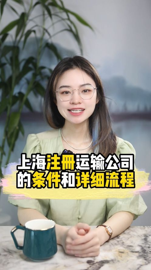 上海注册运输公司的条件和详细流程