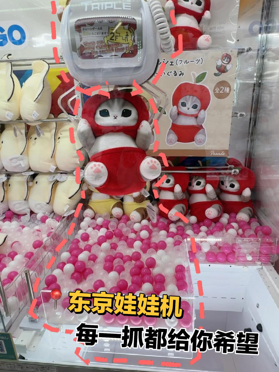 东京涩谷|疯狂抓娃娃第二天服了