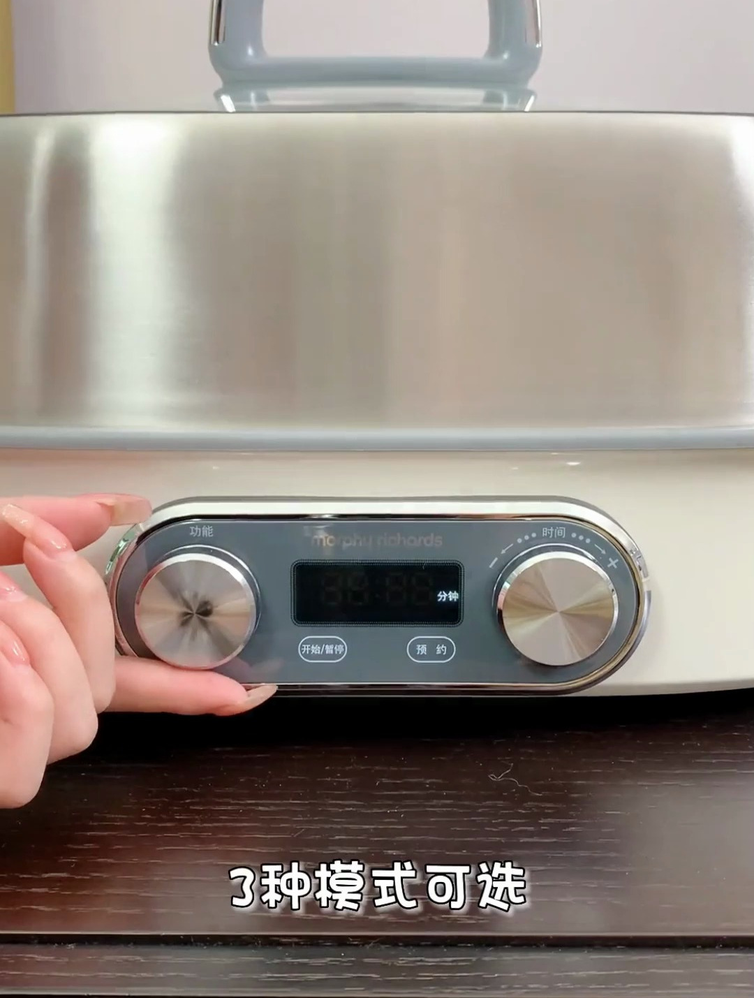 摩飞电器电蒸锅 家用大容量蒸炖锅速蒸锅