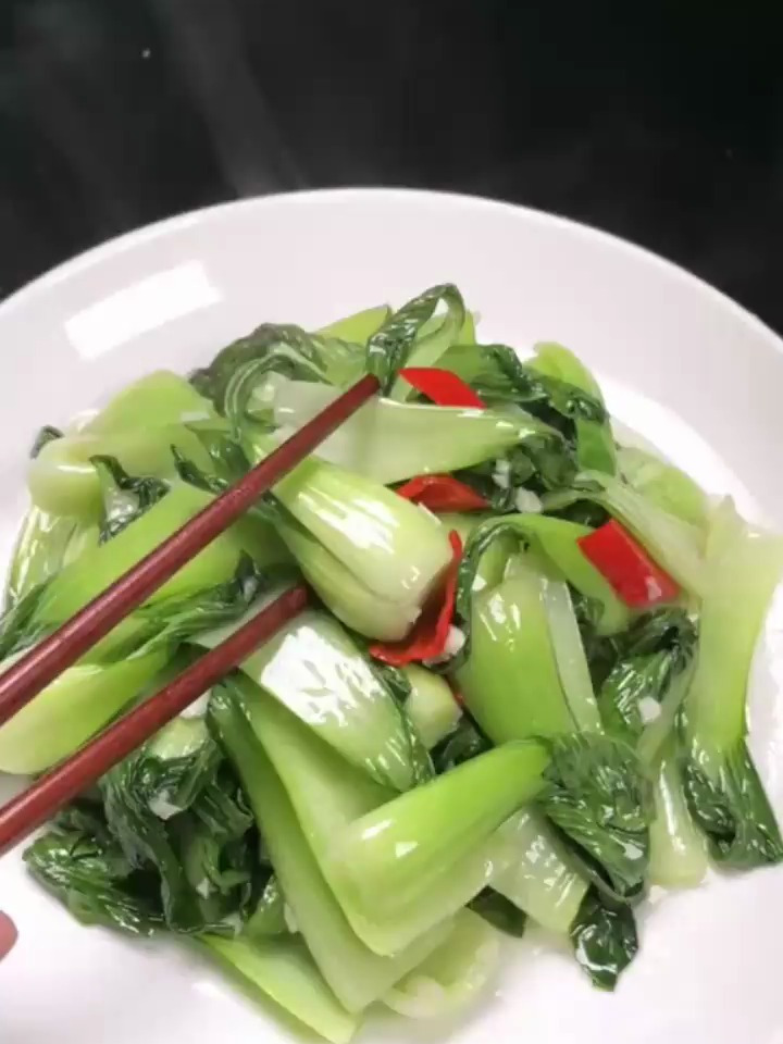 蒜蓉炒时蔬,你学会了没