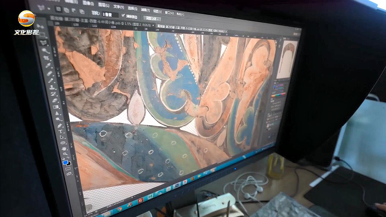 [图]敦煌莫高窟230多个洞窟有了数字档案,洞窟文物得到更好的保护!