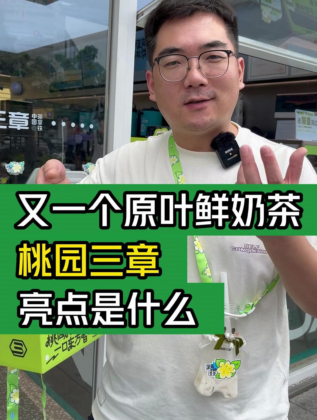 又一个原叶鲜奶茶,桃园三章亮点是什么?大韭哥