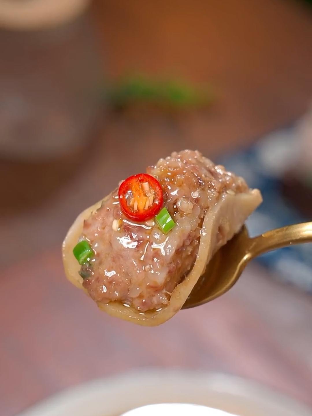 这样做的莲藕酿肉,孩子一口一个