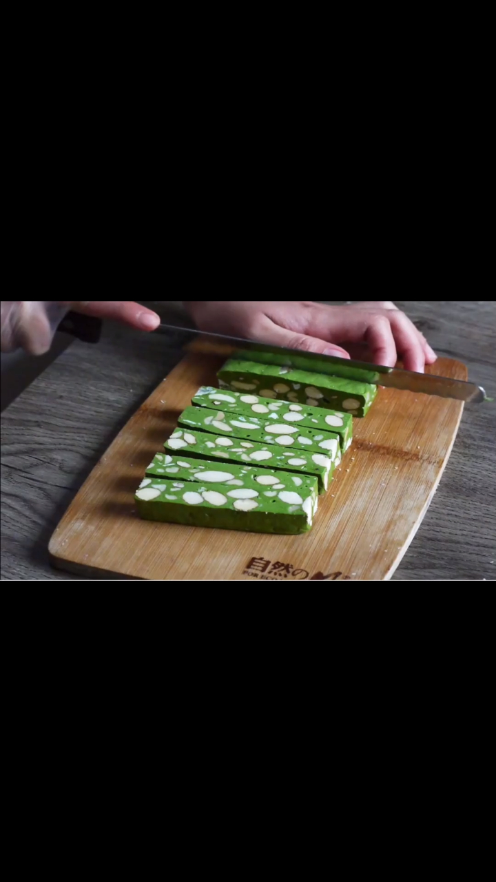 熬糖版牛轧糖~不用棉花糖做一颗牛轧糖有多难