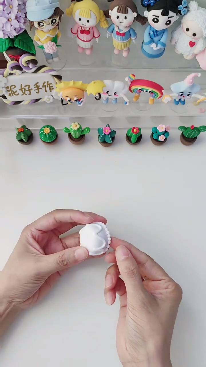 迷你粘土生日蛋糕教程~