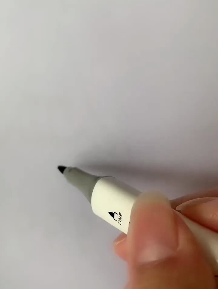 可爱简笔画,太简单了,给小兔子点个赞吧