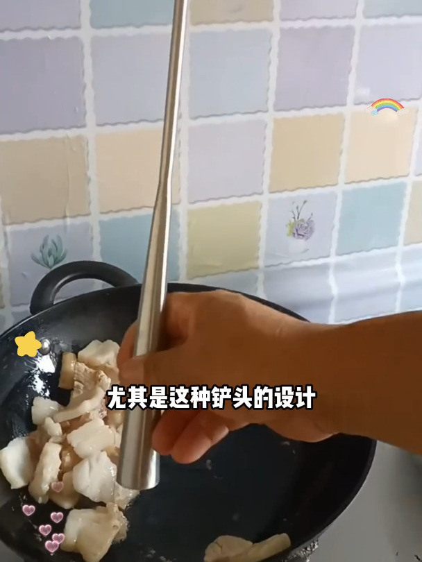 不锈钢锅铲加厚炒勺家用厨房炒菜勺