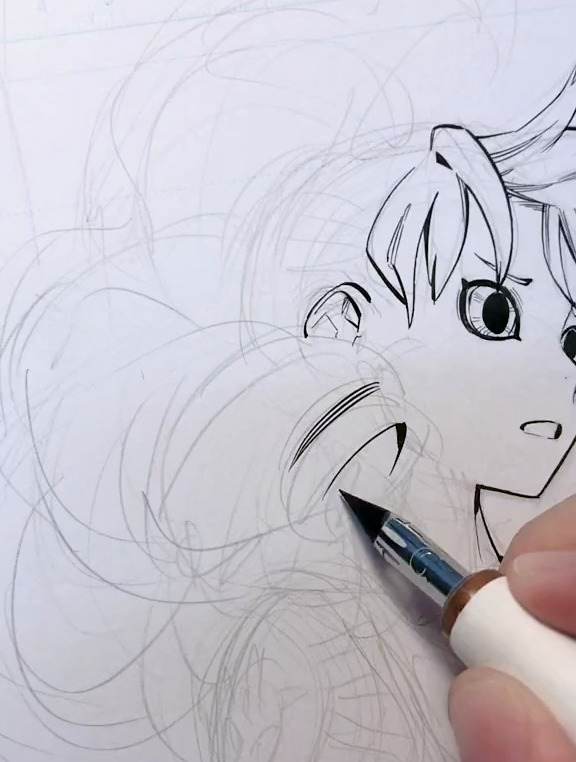 一起学画画铅笔画绘画素材