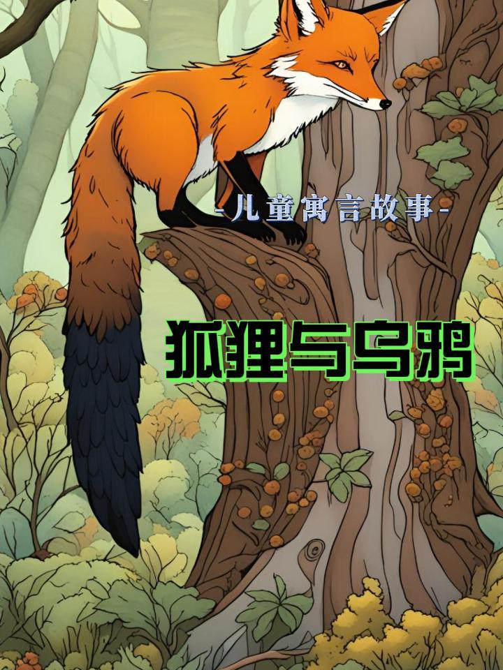 儿童绘本故事狐狸与乌鸦